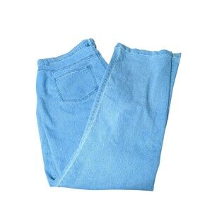 Woman Within Light Blue Jeans Natural Fit. Very Soft 22T